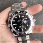 EW Factory Rolex GMT Master II 116710LN Black Face Ceramic Bezel Oyster Band 40mm 2836 Automatic Watch